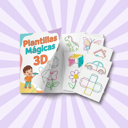 Plantillas Mágicas 3D – +50 diseños para crear